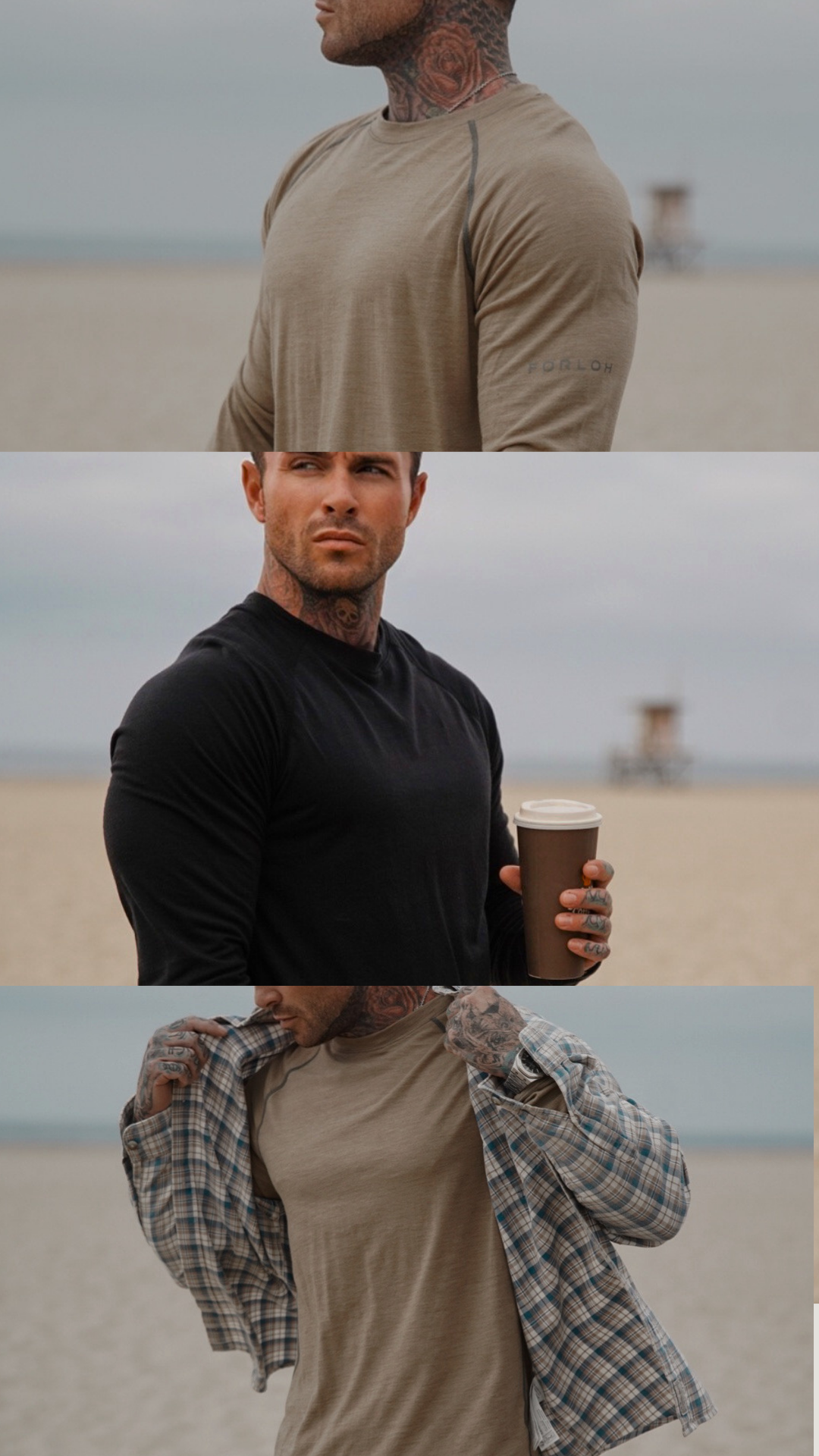 Forloh apparel campaign, beach shoot