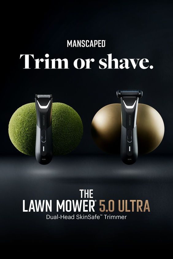 Manscaped Lawn Mower 5.0 Ultra trimmer campaign